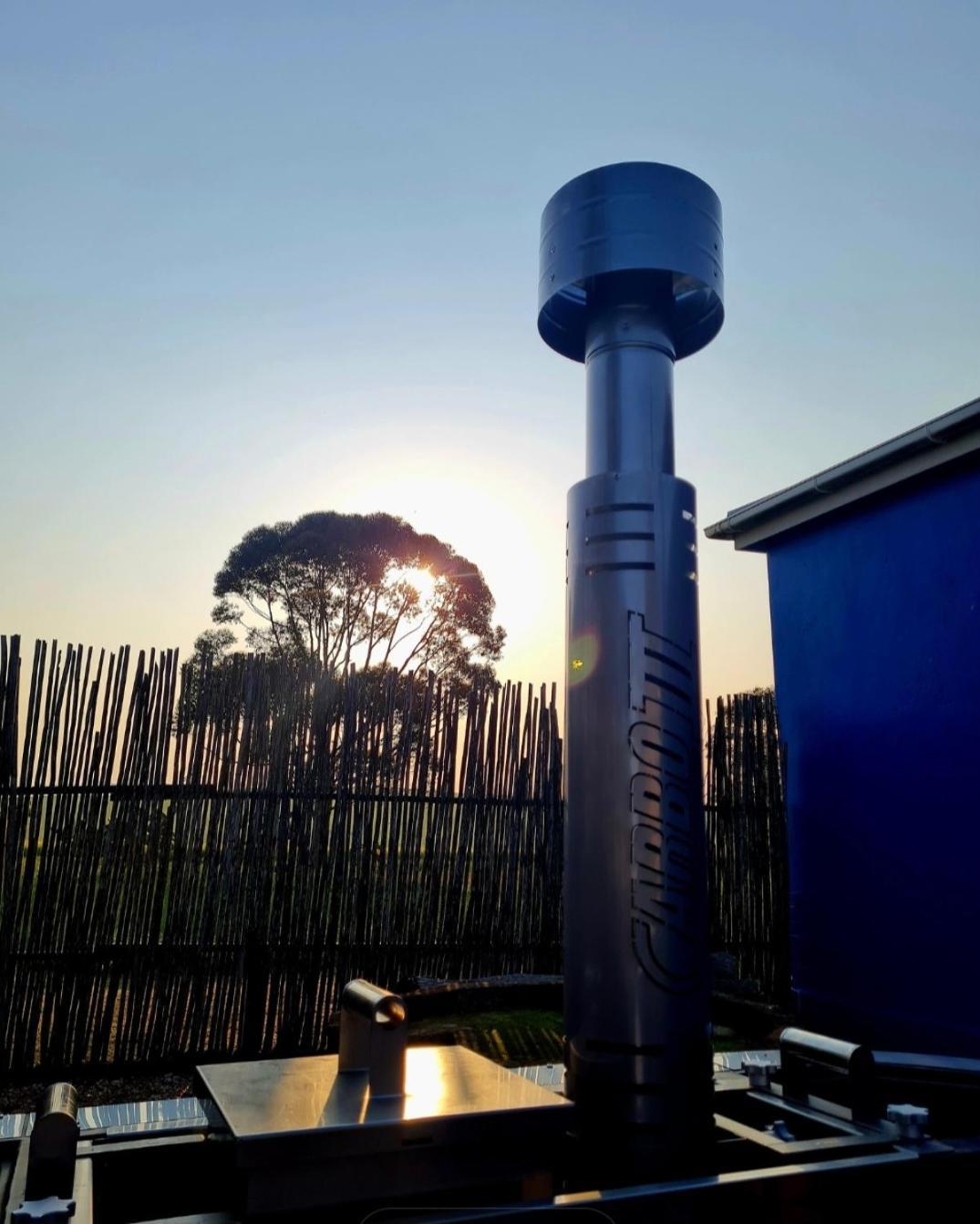 Die Blouhuis Farmhouse Retreat With A Hot Tub Cloeteskraal Bagian luar foto